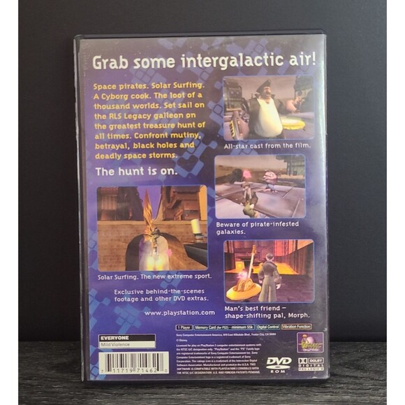 Disney's Treasure Planet (PlayStation 2 PS2, 2002) ☆ Complete ☆ | CIB w/ Manual - Picture 2 of 3